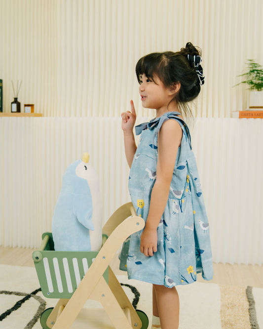 Heart Penguin Pillow