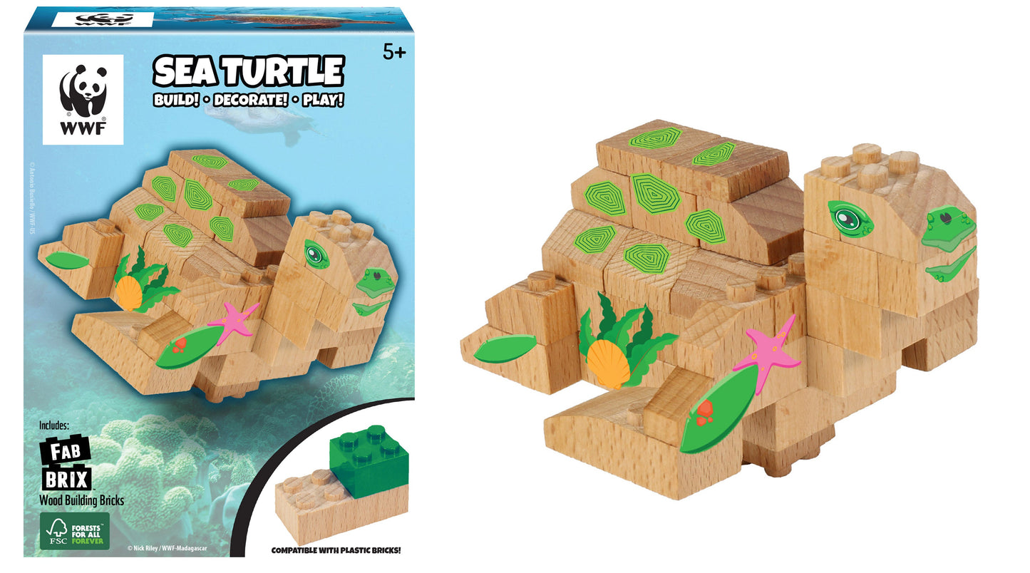 WWF Wood Brick collectible figures | WWF 木製積木