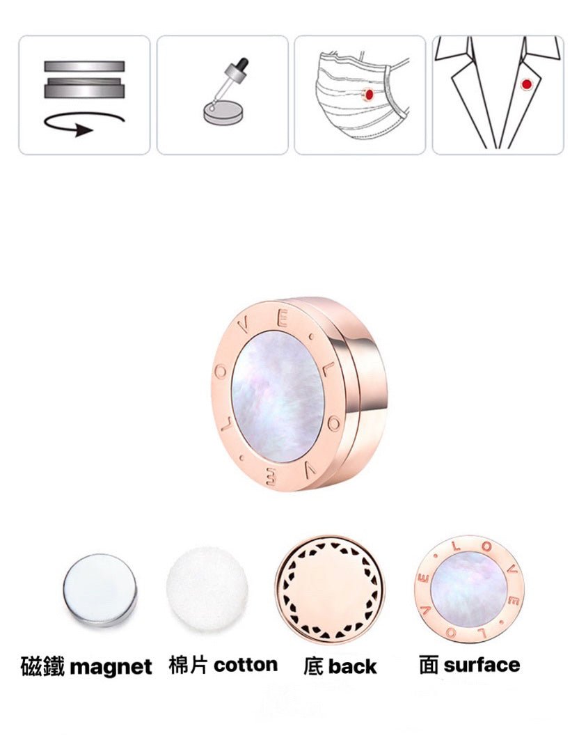 Aroma Mask Magnet Diffuser