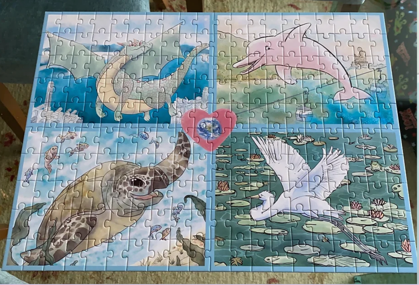 The Green Dragon puzzle 200pcs | The Green Dragon砌圖200塊