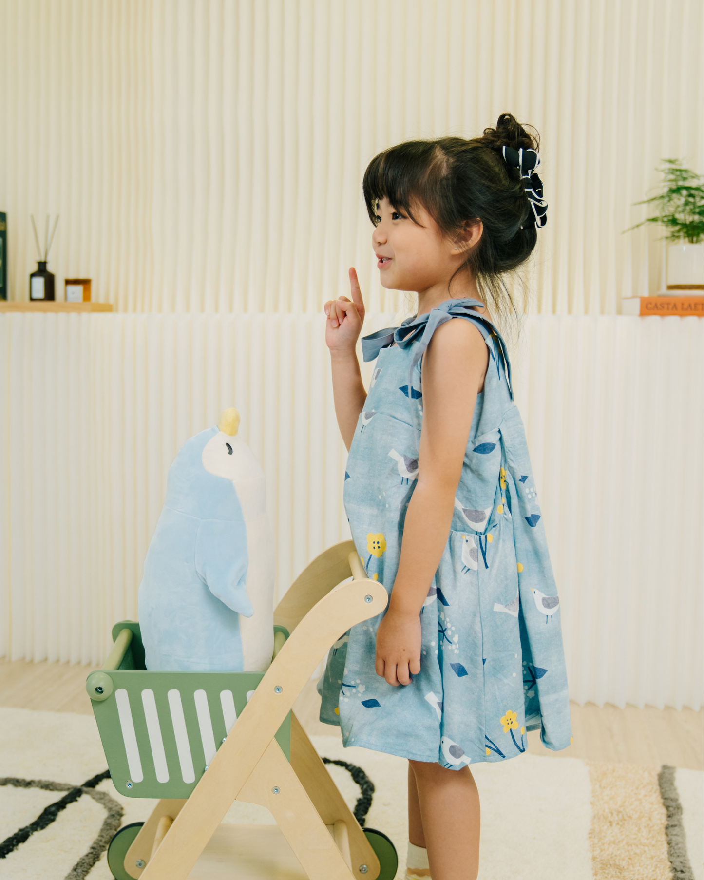 Heart Penguin Pillow