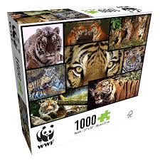 WWF 1000 pieces jigsaw puzzle | WWF 1000塊動物砌圖