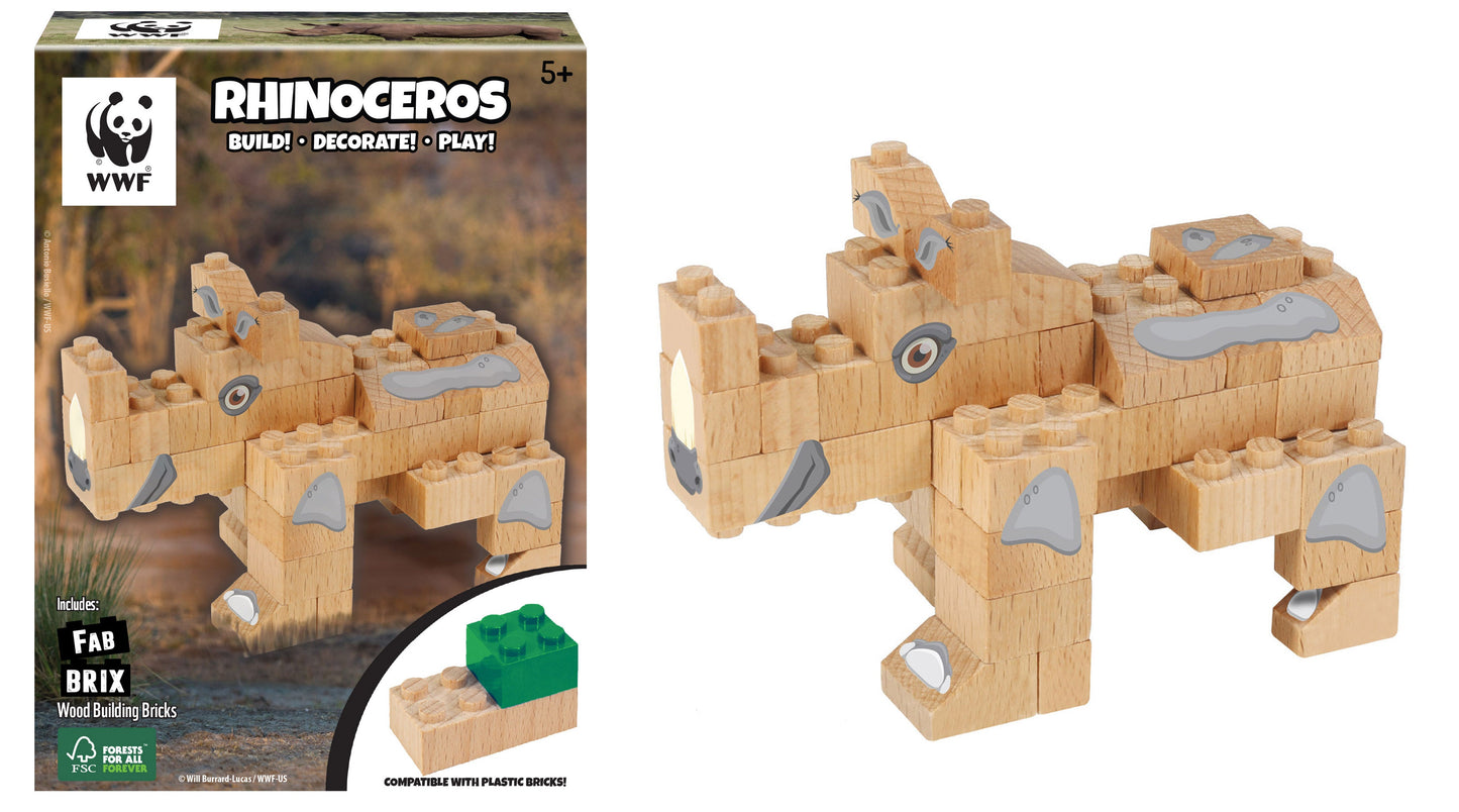 WWF Wood Brick collectible figures | WWF 木製積木