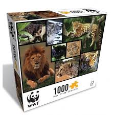 WWF 1000 pieces jigsaw puzzle | WWF 1000塊動物砌圖