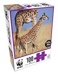 WWF 100 pieces jigsaw puzzle | WWF 100塊動物砌圖