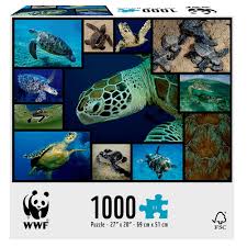 WWF 1000 pieces jigsaw puzzle | WWF 1000塊動物砌圖